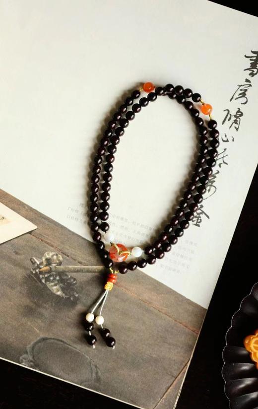 印度小叶紫檀手串 6mm82颗 商品图1