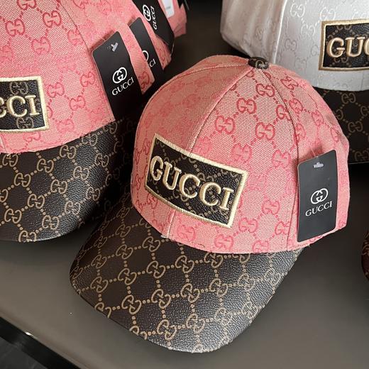 gucci系列老花提花刺绣棒球帽 商品图2