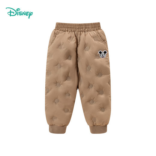 迪士尼儿童加厚羽绒裤冬装新款男女宝宝防风保暖裤子轻盈外出长裤ZD4DK009 商品图4
