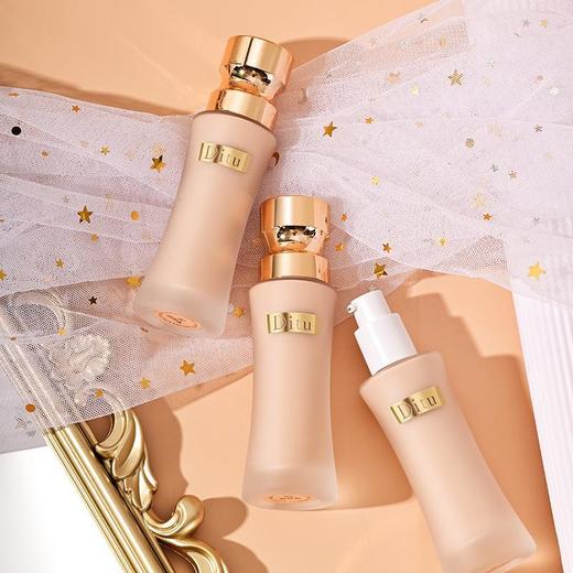 Ditu迪图小细腰持妆粉底液 细腻轻盈遮瑕服帖保湿滋润控油持妆30g 商品图3