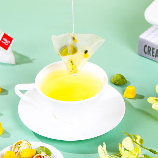 「50包送杯子！每日一杯」金桔柠檬青桔百香果茶纯水果冲饮冻干蜂蜜果粒花茶冷泡茶水果茶饮水包 商品图2