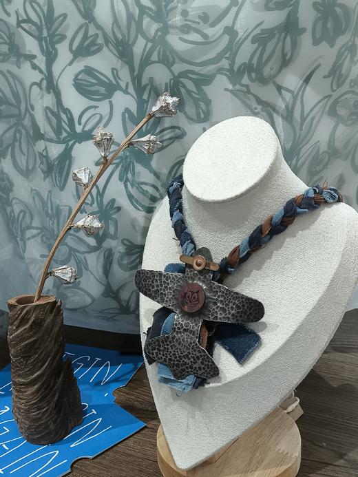 西亓好物/FREE DOM系列复古风格飞机项链 商品图1