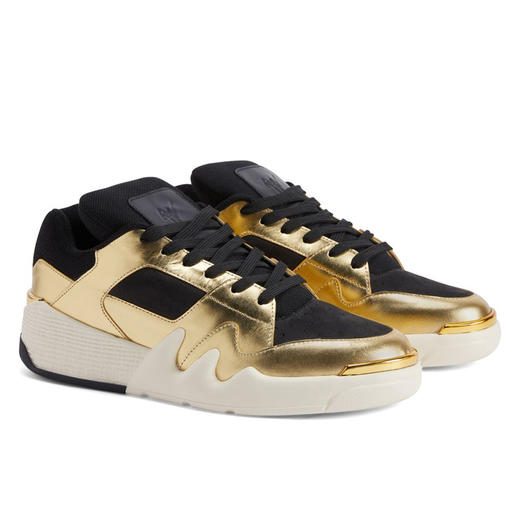 Giuseppe Zanotti 男士签名徽标低帮休闲运动鞋 混色 RM40038002 商品图1