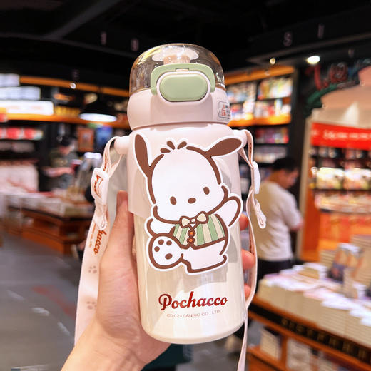 【开学季~潮流出街，刷爆朋友圈】泰罗奥特曼儿童保温杯 男生斜挎带吸管杯子 学生高颜值 便捷保温水壶 女生库洛米水杯 巴斯光年-QQ 商品图11