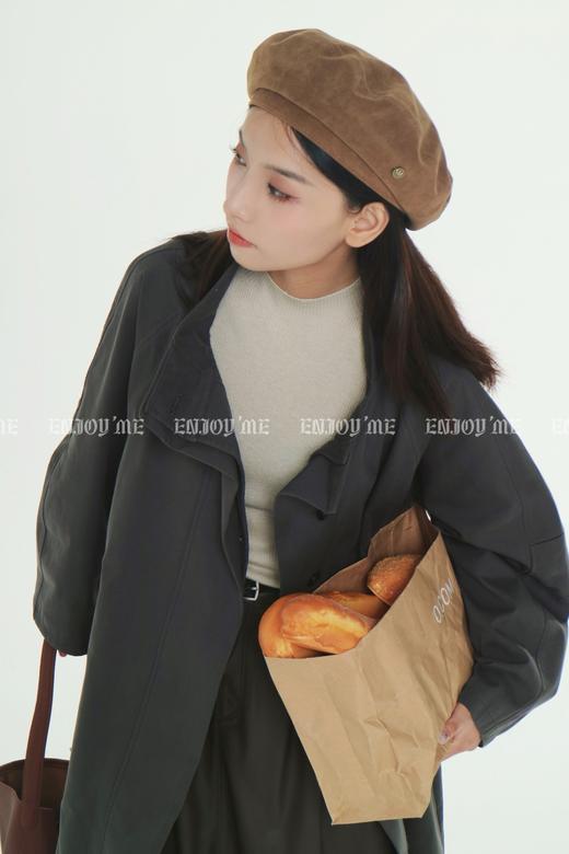 【门店同款】ENJOY秋季less is more经典廓形立领风衣 158946912 商品图14