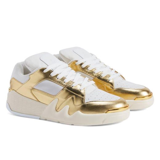 Giuseppe Zanotti 男士签名徽标低帮休闲运动鞋 混色 RM40038001 商品图1