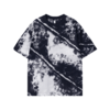 T1490夏季新款时尚针织扎染印花男士短袖百搭小众复古上衣宽松街头T恤 商品缩略图1
