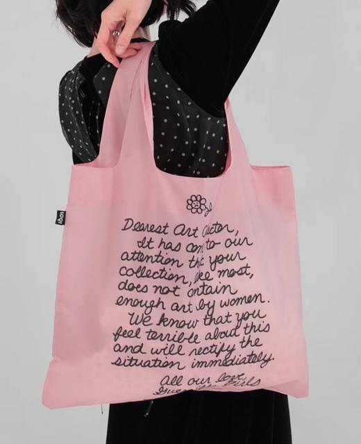 德国LOQI 博物馆系列   时尚艺术环保万用袋 折叠大容量单肩手提购物袋承重40斤防泼水 商品图2