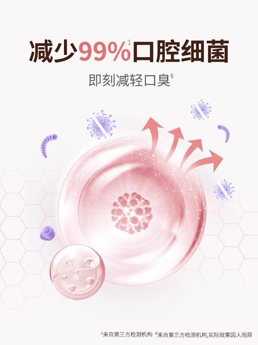 N0NI0氨基酸持久清新漱口水(鲜萃桃桃)450ml 商品图1