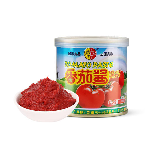 【浓浓番茄香！新疆番茄酱】选用新疆半球红番茄，口感酸酸甜甜好滋味！配料干净不单独添加，新疆番茄酱小包装家用198克直灌非挤压瓶装更新鲜Y 商品图3