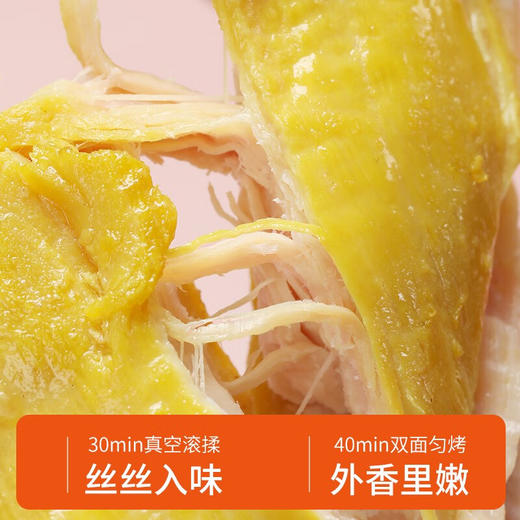 真莊真庄 盐焗鸡胸肉广东客家特产去骨即食健身零食小吃熟食 【盐焗鸡胸肉200g*1】 商品图2