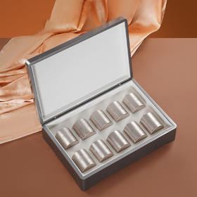 见喜【灰.实木烤漆.10小合金罐】150元1套.整箱14套