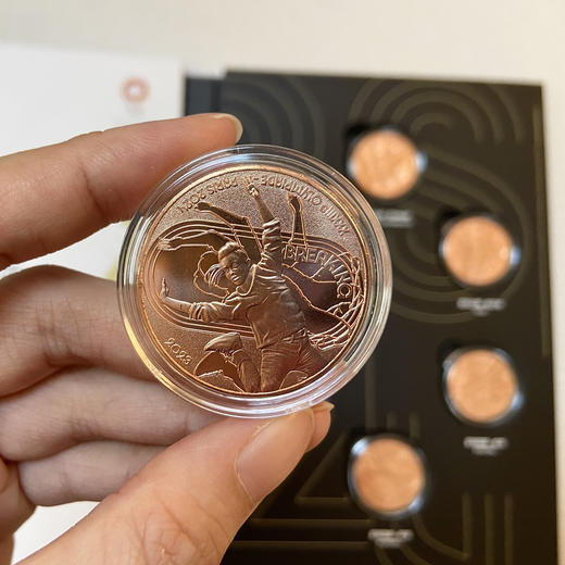 巴黎2024年奥运会官方发行1/4欧元纪念币 法国原装面值币 商品图4