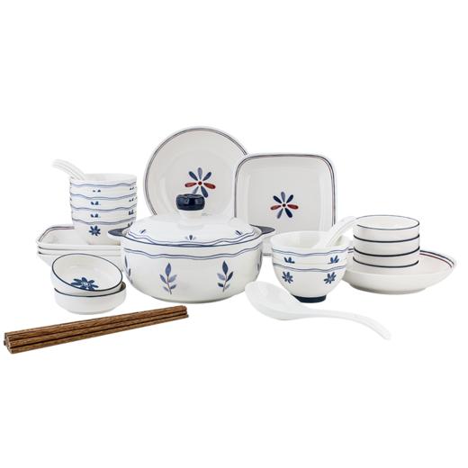 【菲米生活】水沐留年陶瓷餐具组合  FM-CJ2372S（32件套） 商品图6