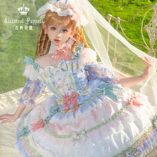 【全款预售】安东尼蛋糕日常OP 仲夏/半夏 古典玩偶 Lolita【2025年5月31日起发货】 商品图8