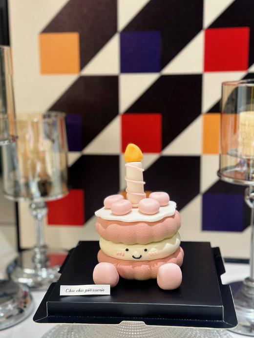 emoji粉色jelly小玩偶蛋糕 | 昔果 商品图2