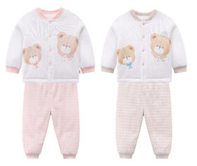 拉比-童衣类（秋）H4森语全开服套装粉红(PH)