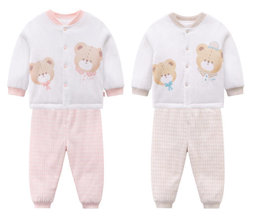 拉比-童衣类（秋）H4森语全开服套装粉红(PH) 商品图0