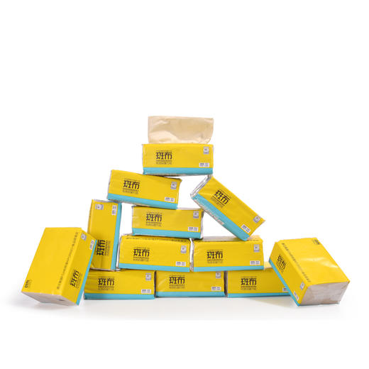 斑布随身包（35抽*12包）便携式竹纤维本色纸软抽 商品图0