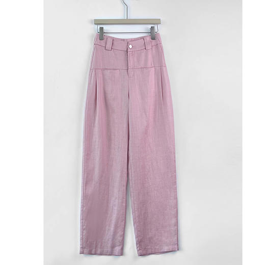 裁缝学苑AQ332 天丝亚麻弯刀阔腿裤纸样女装裤子打版裁剪样板图 商品图3