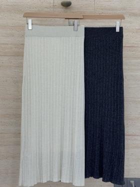 【门店同款】ENJOY秋季时光回廊坑条针织半裙 159045622