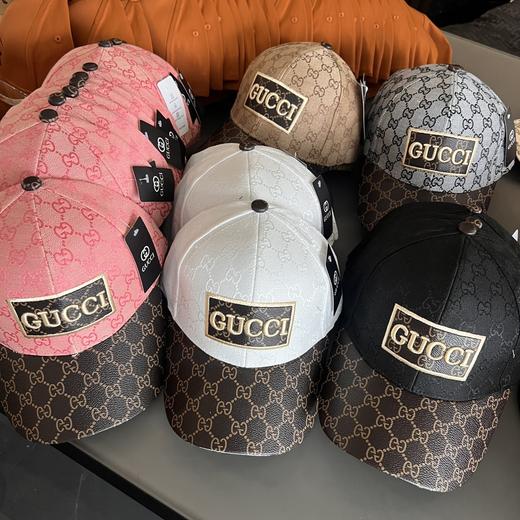 gucci系列老花提花刺绣棒球帽 商品图1