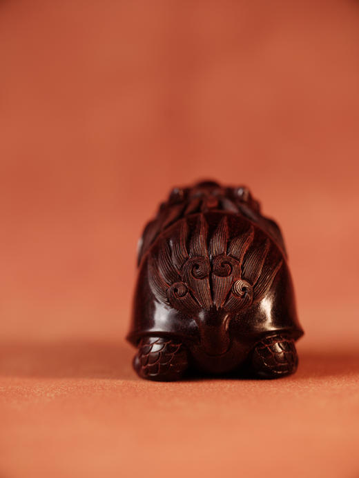 印度小叶紫檀龙龟摆件【器悟雅玩】 商品图2