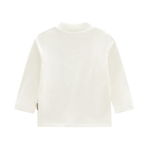 拉比-童衣类（秋）H4悦动半高领上衣米白（PH) 商品图3