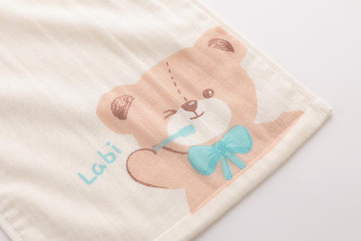 拉比-浴巾毛巾（常年）H4小熊面巾50*25（2条装）(PH) 商品图1