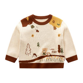 拉比-童衣类（冬）H4圆领棉线衣（PH)