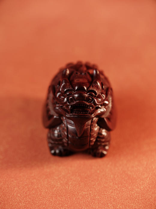 印度小叶紫檀龙龟摆件【器悟雅玩】 商品图3