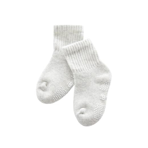 拉比-鞋袜类（冬）H4抑菌毛圈短袜（2双装）白(PH) 商品图0