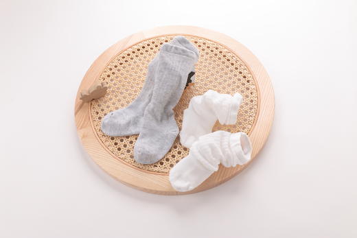 拉比-鞋袜类（常年）H4抑菌BB长筒袜2双装玫红(PH) 商品图4