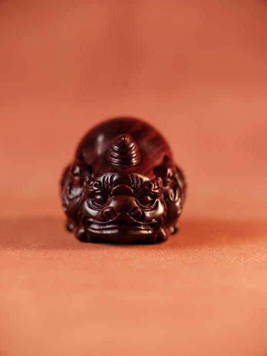 印度小叶紫檀谛听摆件【器悟雅玩】 商品图4