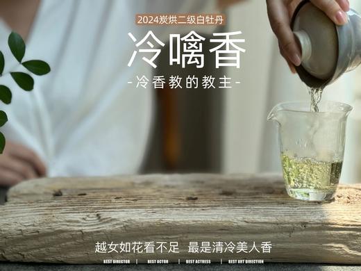 【拍4发5】2024白牡丹《冷噙香》，冷香教的教主，探春房里那只汝窑香囊 商品图5