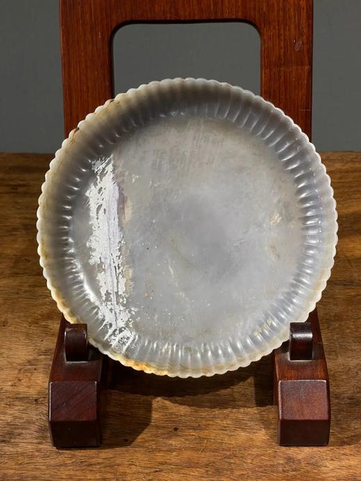 天然玛瑙雕菊花式浅盘，顺丰包邮 商品图10