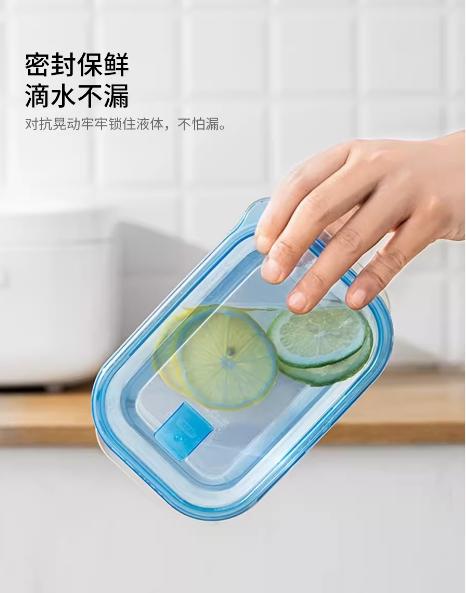 日本Asvel长方型保鲜料理盒L(3个入) 680ML*3 商品图4