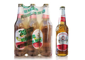 青岛崂特啤酒 塑包酒