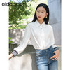 oldcolour秋季新款长袖衬衫女简约翻领通勤上衣女GP31013006 商品缩略图0