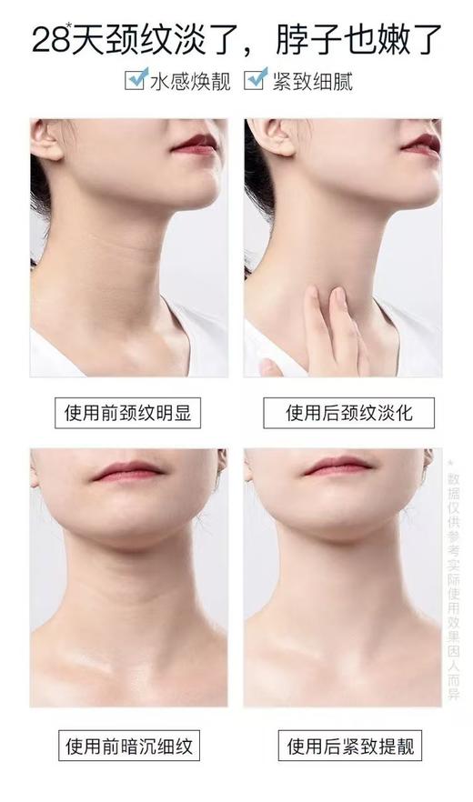 屈臣氏同步颈纹小熨斗欧春秀紧致提拉保湿颈膜 商品图5
