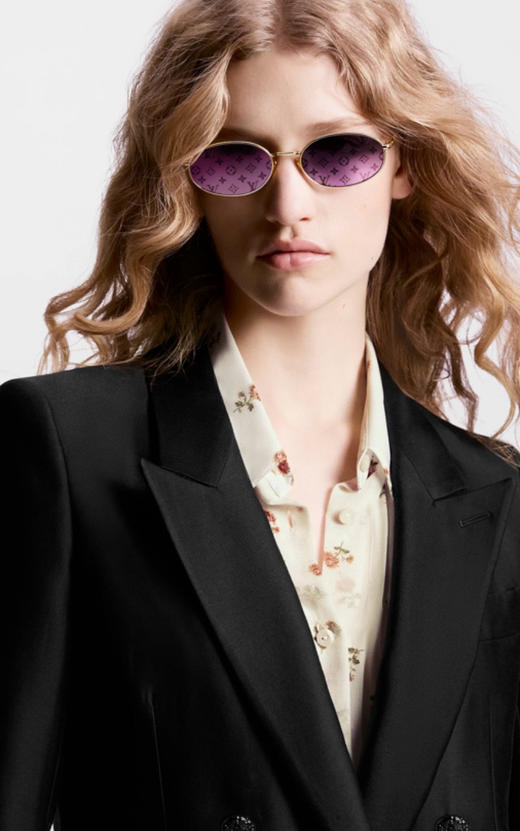 太阳镜 防紫外线   自己备注颜色灰色 ！粉紫色 商品图2