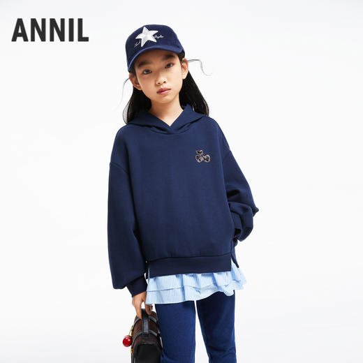 女童甜趣长袖卫衣新款安奈儿童装实体店同款AG431609 商品图1