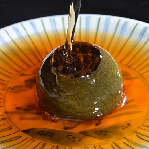 八方茶园正宗新会天马小青柑柑普茶 2023年 生晒小青柑 350克 商品图2