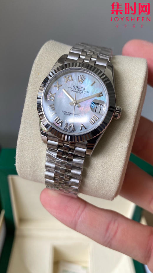 劳力士日志型31系列 女士腕表 贝母面
机芯：搭载改Cal.2236 商品图3