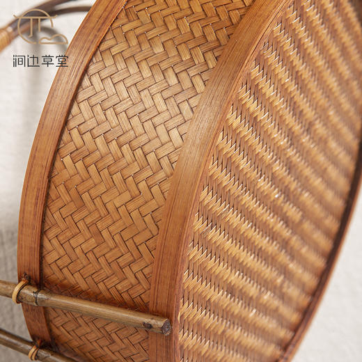 手工竹编景深提篮 商品图6