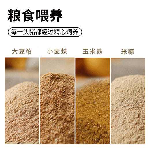 【3份包邮】农家安心猪肉月牙骨 肉质紧实  醇香软烂 急冻锁鲜切段发货 1斤 商品图4