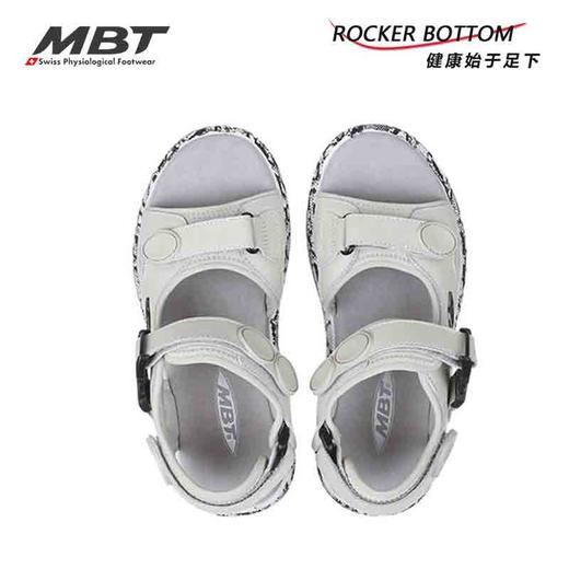 MBT足健康鞋女厚底休闲运动凉鞋 足弓支撑增高魔术贴牛皮 KISUMU 商品图1
