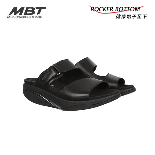 MBT足健康鞋女厚底休闲凉拖鞋足弓支撑腿部塑形 增高 牛皮 TABIA 商品图5