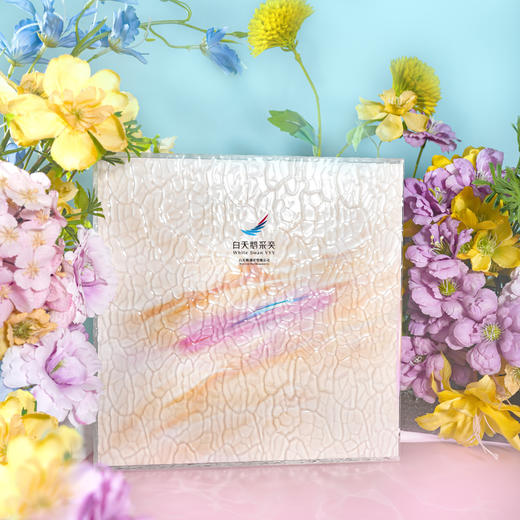 【白天鹅酒店】白天鹅采奕月饼礼盒，含会员权益1份 锦月礼盒（流心啵啵月4个+流心奶黄月4个） 商品图1