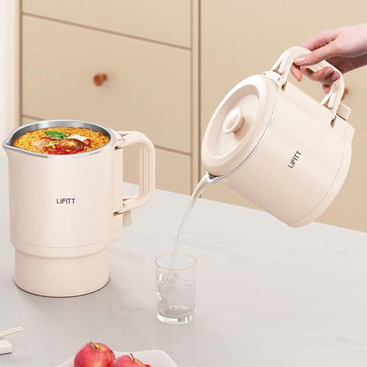 乐斐便携折叠烧水壶，杯壶锅三合一升级水壶，出差/旅行/宿舍，出门只需带上一个它 商品图4